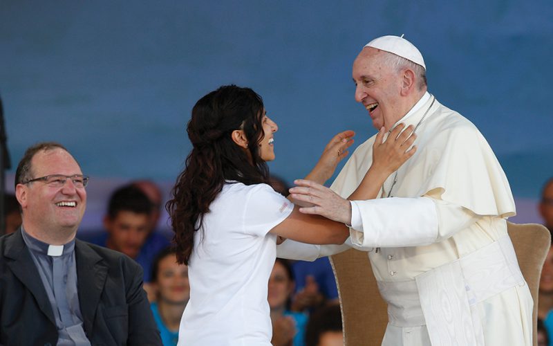 POPE ITALIAN YOUTHS