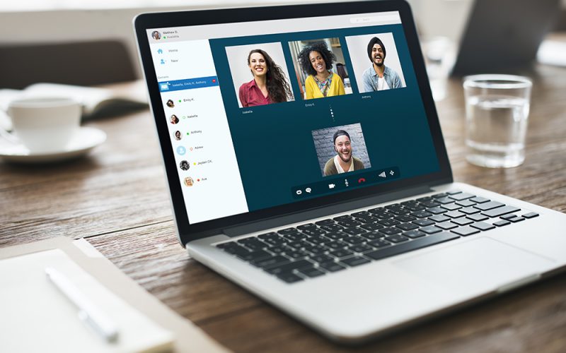 Group Friends Video Chat
