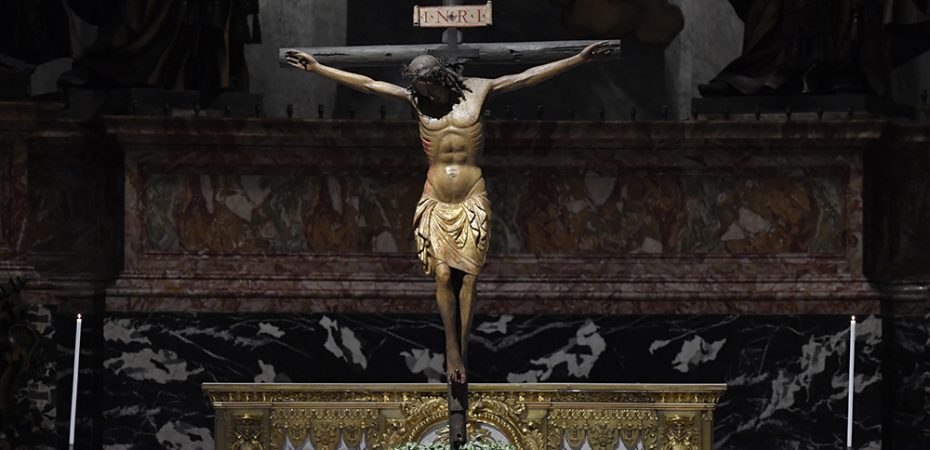 POPE GOOD FRIDAY LORD'S PASSION VATICAN