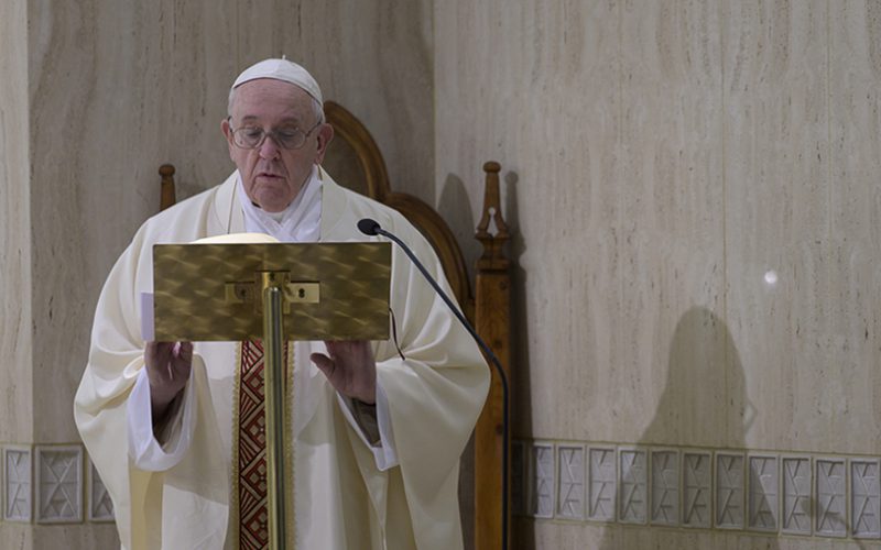 POPE MORNING MASS