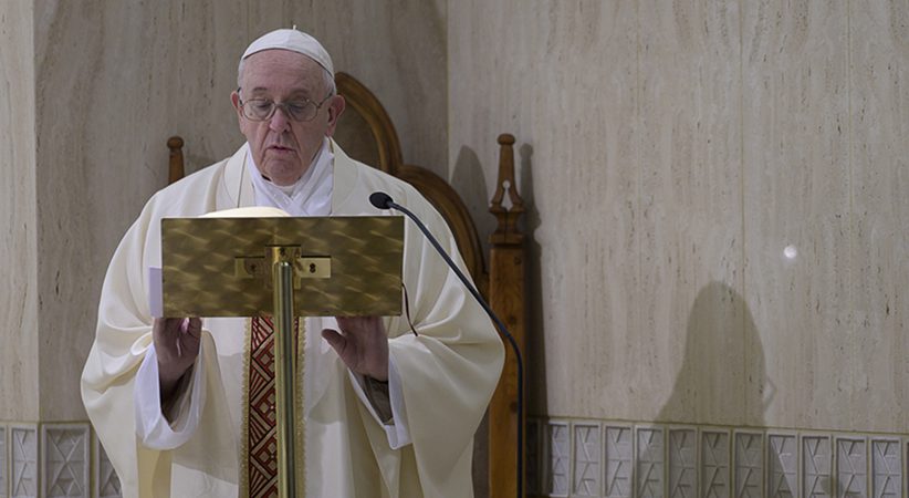 POPE MORNING MASS