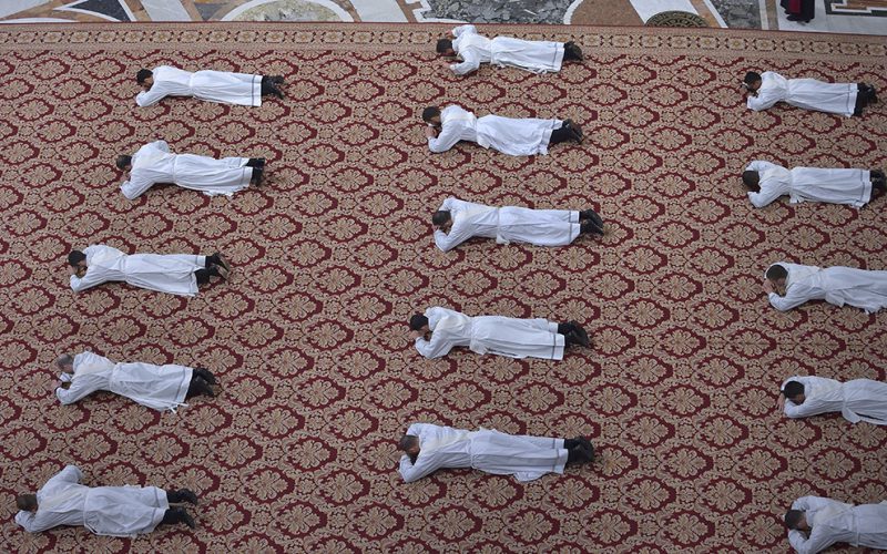 POPE PRIESTS ORDINATION VATICAN