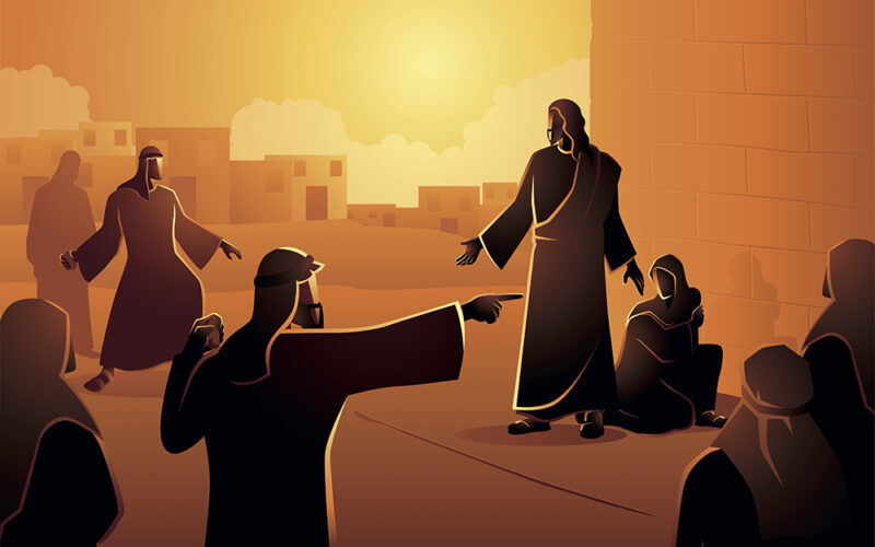 Jesus Forgives Adulterous Woman