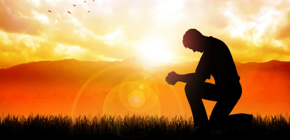 praying