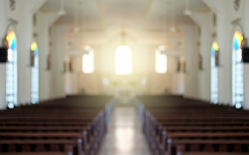empty church