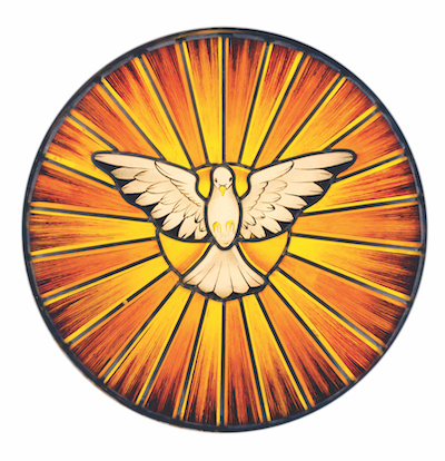 Holy Spirit Stained Glass