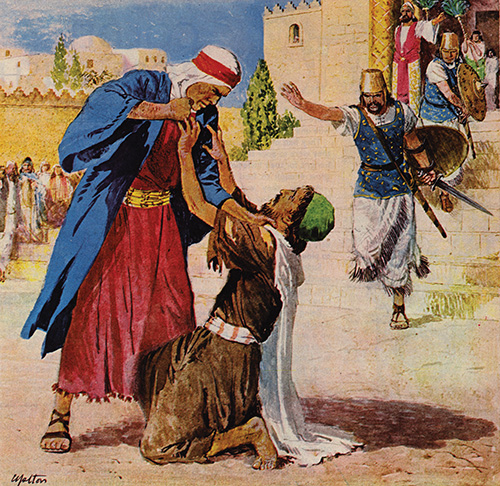 The parable of the unforgiving servant 